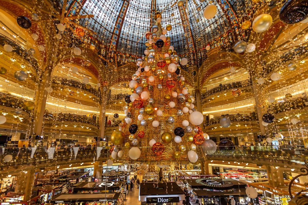 Париж Рождество