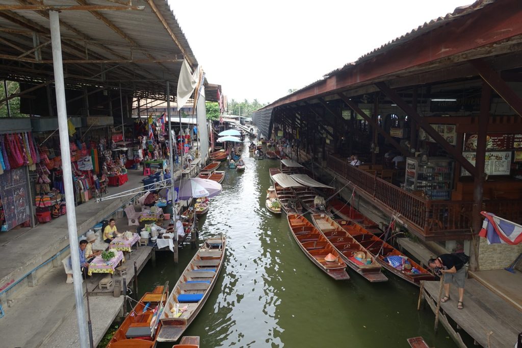 Плавучий Рынок Таиланд