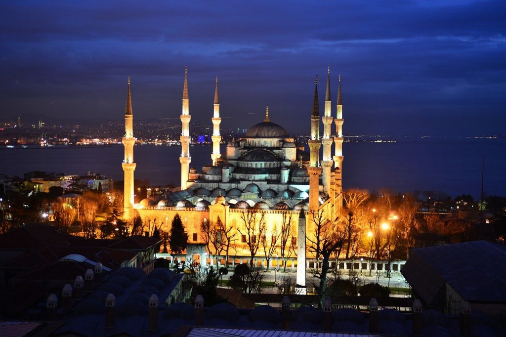 Голубая мечеть Турция Стамбул